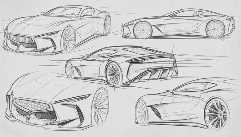 3D-Fahrzeugmodellierung und Design